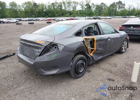 2017 Honda Civic Lx из США, поврежденный, VIN 2HGFC2F54HH527421